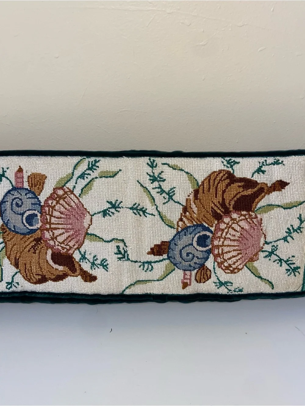 N/A needlepoint pillow